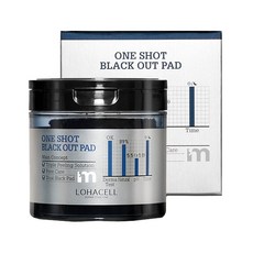 LOHACELL Homme One Shot 黑色去角質墊, 1個
