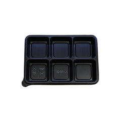 직사각 6칸 반찬용기, 1개입, 600개