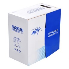 MYBESTFRIEND CAT 6 UTP 網路線 305m MBF-C6-305YL, 1個, 黃色