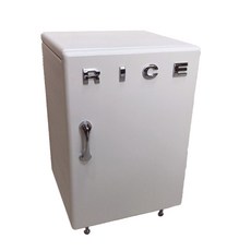 冰箱米桶直立型, 白色