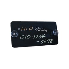 JS Company sh1016 方形雙面迷你黑板指示牌