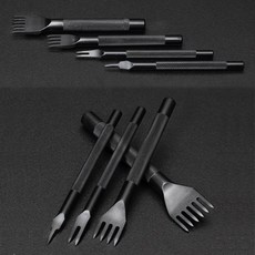 Ontone 鑽石鑿子 3mm + 4mm 套組, 黑色的, 1套