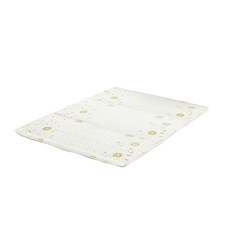 Chonnyonniachim 可水洗金色花朵印花碳纖維電熱毯, D(140 x 175cm)