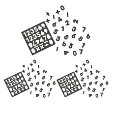 EnO Palette Edu Magnet Play Numbers 黑色, 3個, 26件