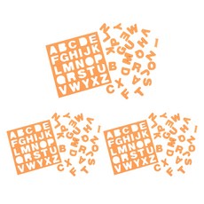 EnO Palette Edu Magnet Play 英文大寫字母橙色, 3個, 26件