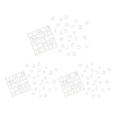 EnO Palette Edu Magnet Play 英文大寫字母白色, 3個, 26件