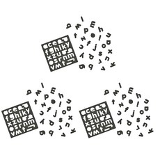 이앤오 팔렛트 에듀 자석놀이 영어소문자 블랙, 3개, 26피스