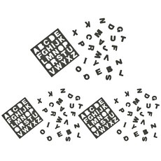 EnO Palette Edu Magnet Play 英文大寫字母黑色, 3個, 26件