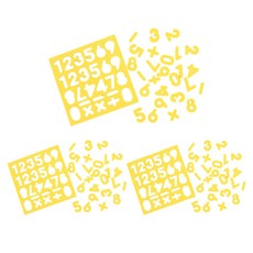 EnO Palette Edu Magnet Play Numbers 黃色, 3個, 26件