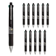 JAVAPEN Jet 4+1M 多功能筆 0.7mm, 金屬黑, 12個