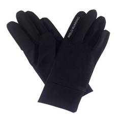 inslo 男款戶外防寒內層手套 SE_437, BLACK, 1個