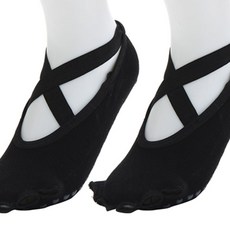 MERRY SOCKS 2 雙瑜伽綁帶露趾襪