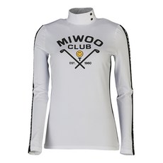 Miwoo Golf Ferrous 女士高爾夫快樂高領 T恤 ATMI5029S1