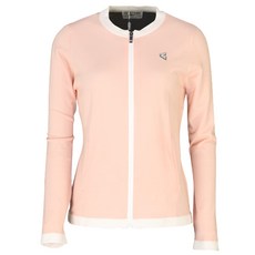 KIM YOUNG JOO SPORTS 女式高爾夫背面圖案粉彩開衫 AOYJ7010S1