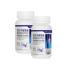 Kwangdong 魚骨鈣聚穀氨酸錠, 60顆, 2罐