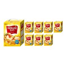 담터 아이스티 복숭아, 14g, 100개입, 8개