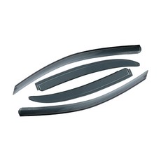 리드홈 폴리카보네이트 차량용 썬바이저 4p, 올 뉴 카니발, 투명블랙