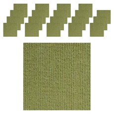 多功能吸附地墊 20入, 綠色