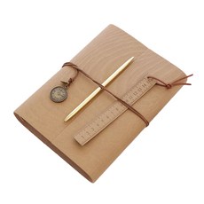 Goodsumer 超音波照片紀錄本, 棕色, 1本