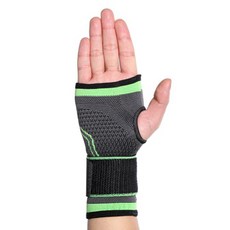 百歲超市 手套型護腕 綠色, 1個