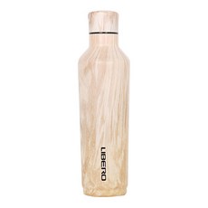 LIBERO 木紋保溫瓶, 米色