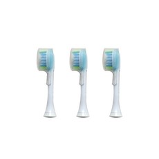 Tobi.m 飛利浦電動牙刷替換刷頭 藍色 3入 HX6014 HX6064, 單品, 1個