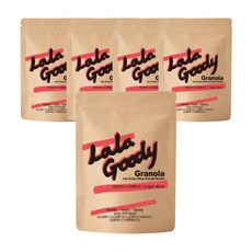 라라구디 쓰리웨이즈 그래놀라 베리즈, 60g, 5개