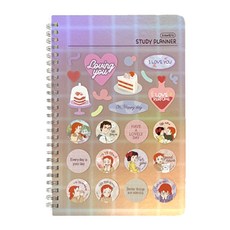 Flyingwhales 紅髮安妮 學習計畫本 6個月, 奶油玫瑰