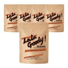 라라구디 쓰리웨이즈 그래놀라 카카오, 60g, 5개