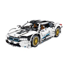 森寶積木SEMBO 科技BMW i8兼容積木, 混色