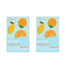 沖泡飲粉 橘子味 2入, 3g, 20個