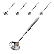 不鏽鋼真空湯勺 小, 單色, 5個