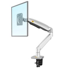 Northbayou NB 單顯示器臂架支架 F100A-W, 白色, 1入