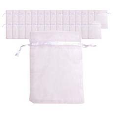 網紗禮物袋 13 x 18 cm, 白色, 100個
