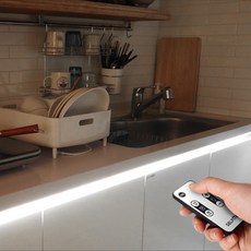 Self me LED 線條燈 室內裝潢 DIY 氣氛燈 遙控器組, 6500K日光色(白色)