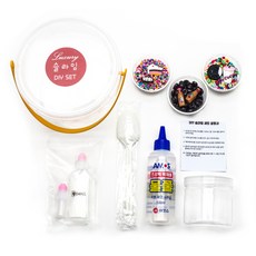 涼爽商店甜點史萊姆DIY組, 1套, 混色