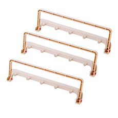 壁掛式擦手巾架, 粉紅色, 3個