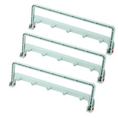 壁掛式擦手巾架, 綠色, 3個