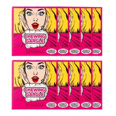 SISTERTALK 口腔漱口錠 853mg 12入 水蜜桃口味, 10個