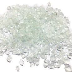 YSSCOMPANY 아크릴규사 데코덴 파츠 크런치 슬라임 재료 500g, 1개, 민트투명