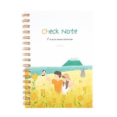 JLogue 格紋筆記本 A6, 濟州浪漫, 1個