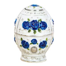 80年代富家豪華復古牙籤筒 YT_RC218, 銀白色, 1個