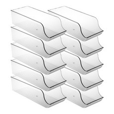 Mondespot你要喝很多涼爽的啤酒罐冰箱收納托盤 YT_RB203 10入, 透明