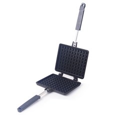 QUEEN SENSE 電磁爐適用單柄不沾雙面鬆餅機, 15 x 12.5 厘米, 1個