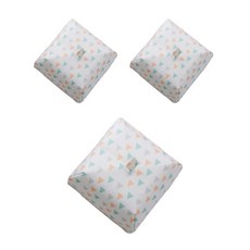 折疊保溫飯菜罩 3入, 三角形圖案