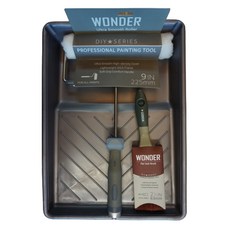 슈퍼원더즈 넓은 벽면용 고급 도구 트레이 + 롤러 + 원더 브러쉬 세트, 1세트