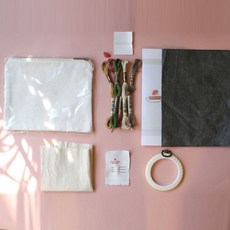 YVONNEMORGUN 草莓酥餅袋製作DIY包, 1套, 混色