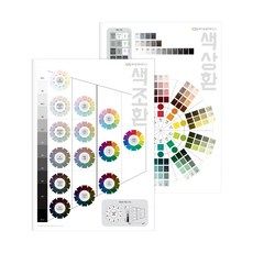 顏色指南海報色輪+色輪組A3, 1套