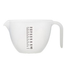 手柄刻度揉麵盆, 混色, 900毫升