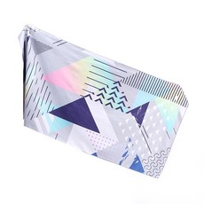 方形沙灘巾 A_RD_965, 灰色, 1個